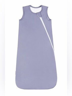 DOMIAMIA Navy 1.0 tog Bamboo 2-Way Zip Sleep Sack - M (6-12M)
